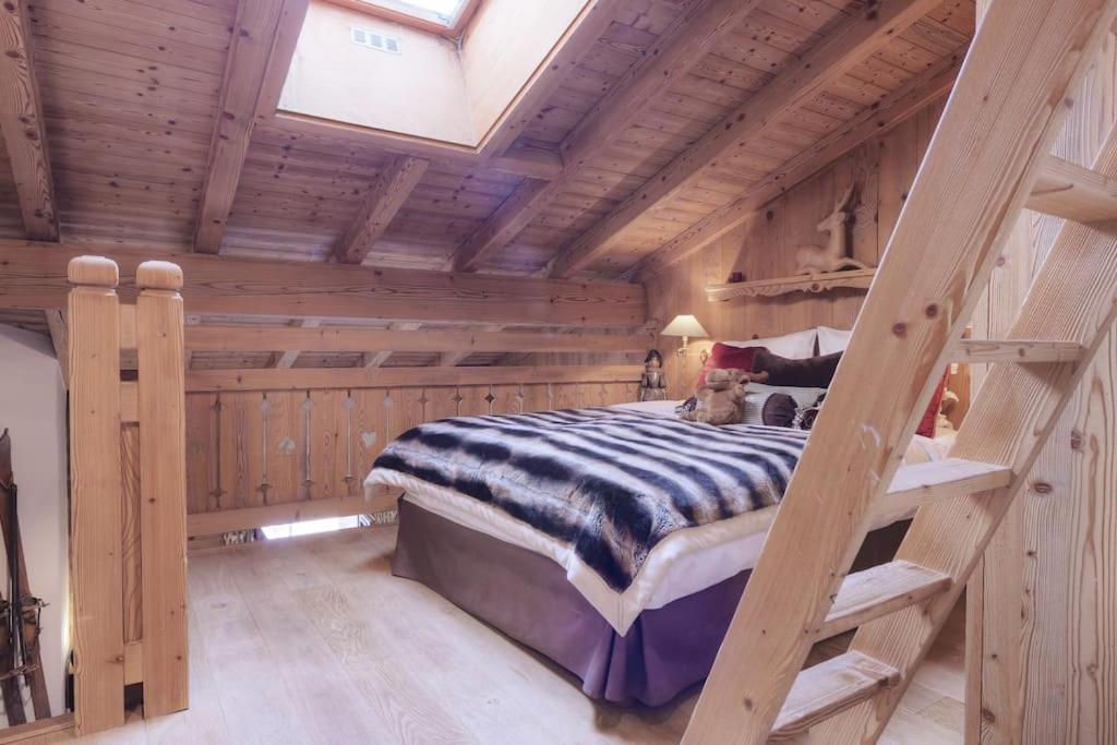 Duplex Chaleureux Au Coeur De Megeve 2 P Leilighet Eksteriør bilde