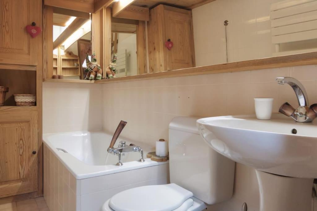 Duplex Chaleureux Au Coeur De Megeve 2 P Leilighet Eksteriør bilde
