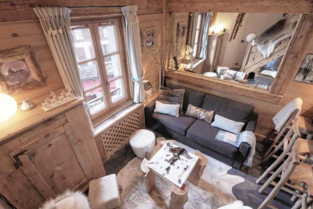 Duplex Chaleureux Au Coeur De Megeve 2 P Leilighet Eksteriør bilde